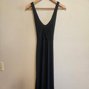 PRANA Josapina Pontoon Black Maxi Dress